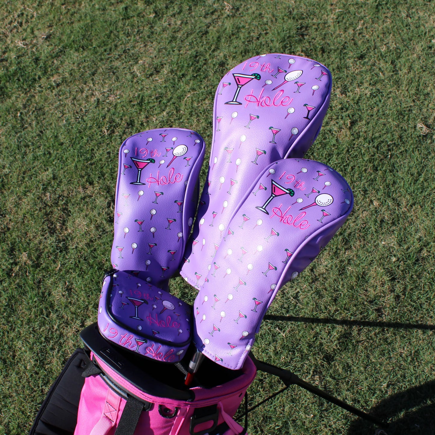 19th Hole - Mallet Putter Head Cover