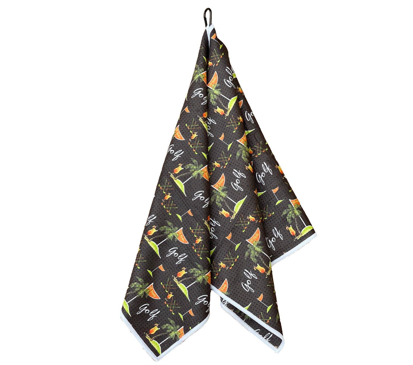Printed Microfiber Golf Towel - 19th Hole