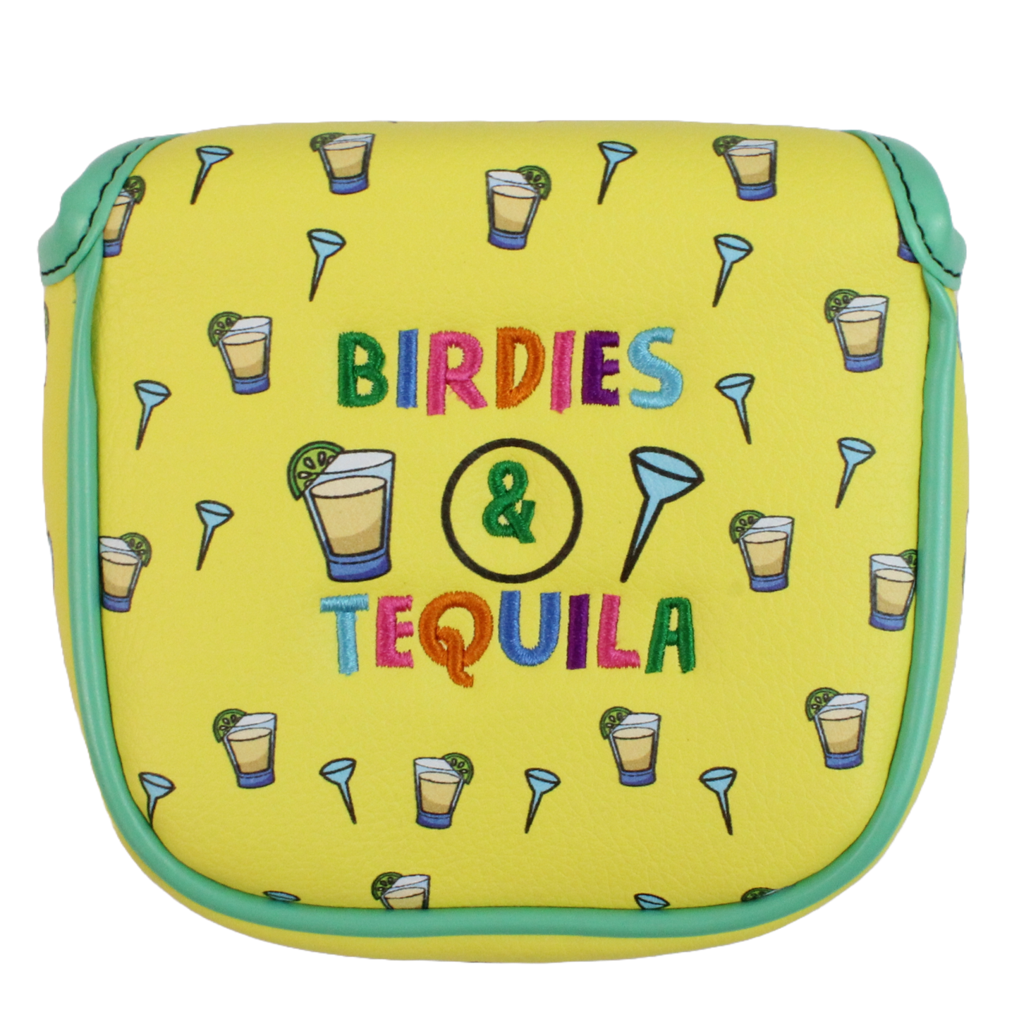Birdies & Tequila - Mallet Putter Head Cover