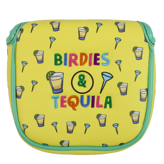 Birdies & Tequila - Mallet Putter Head Cover