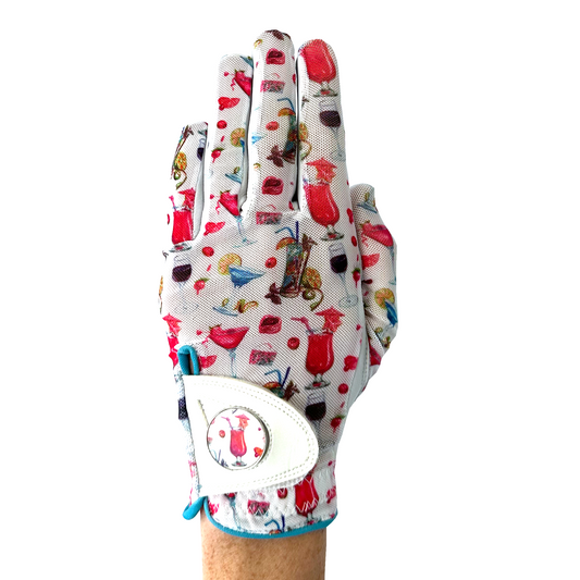 Cocktails -  Ladies Golf Glove