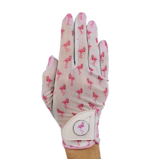 Flamingle - Right -  Ladies Golf Glove