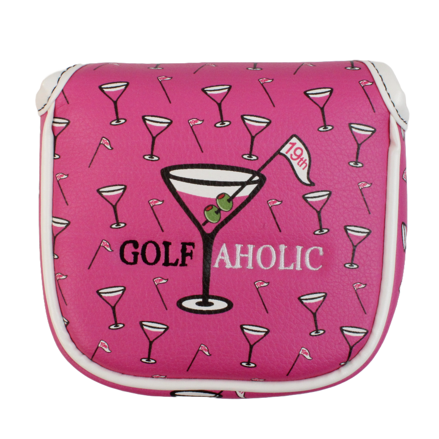 Golfaholic - Mallet Putter Head Cover