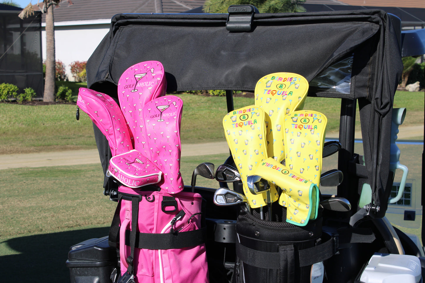 Golfaholic - Mallet Putter Head Cover