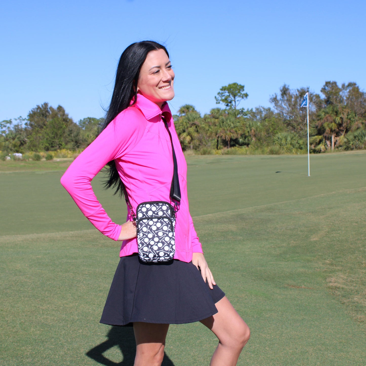 Insulated Crossbody Bag - Ball & Tee