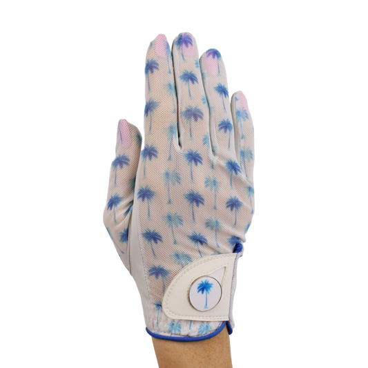 Palm Tree - Right -  Ladies Golf Glove
