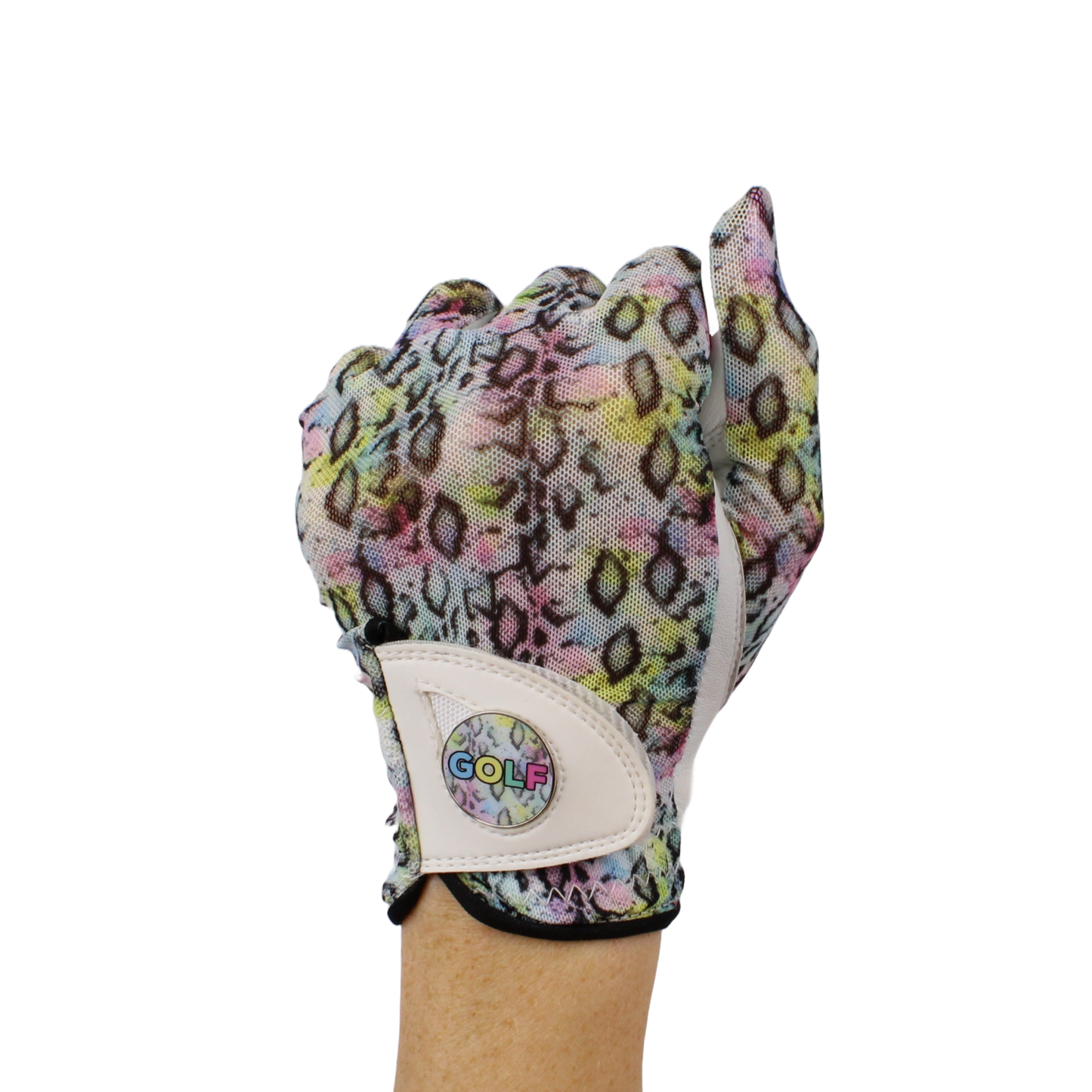 Rainbow Python - Ladies Golf Glove