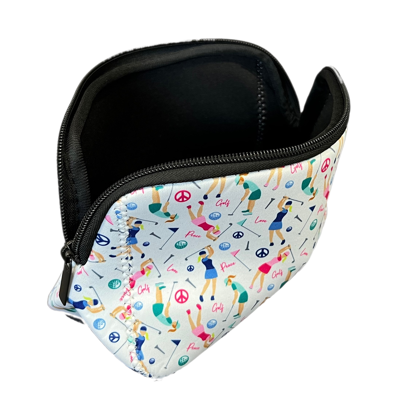 Neoprene Cosmetic Pouch - Swinging Ladies