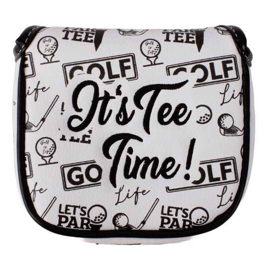 Tee Time - Mallet Putter Head Cover