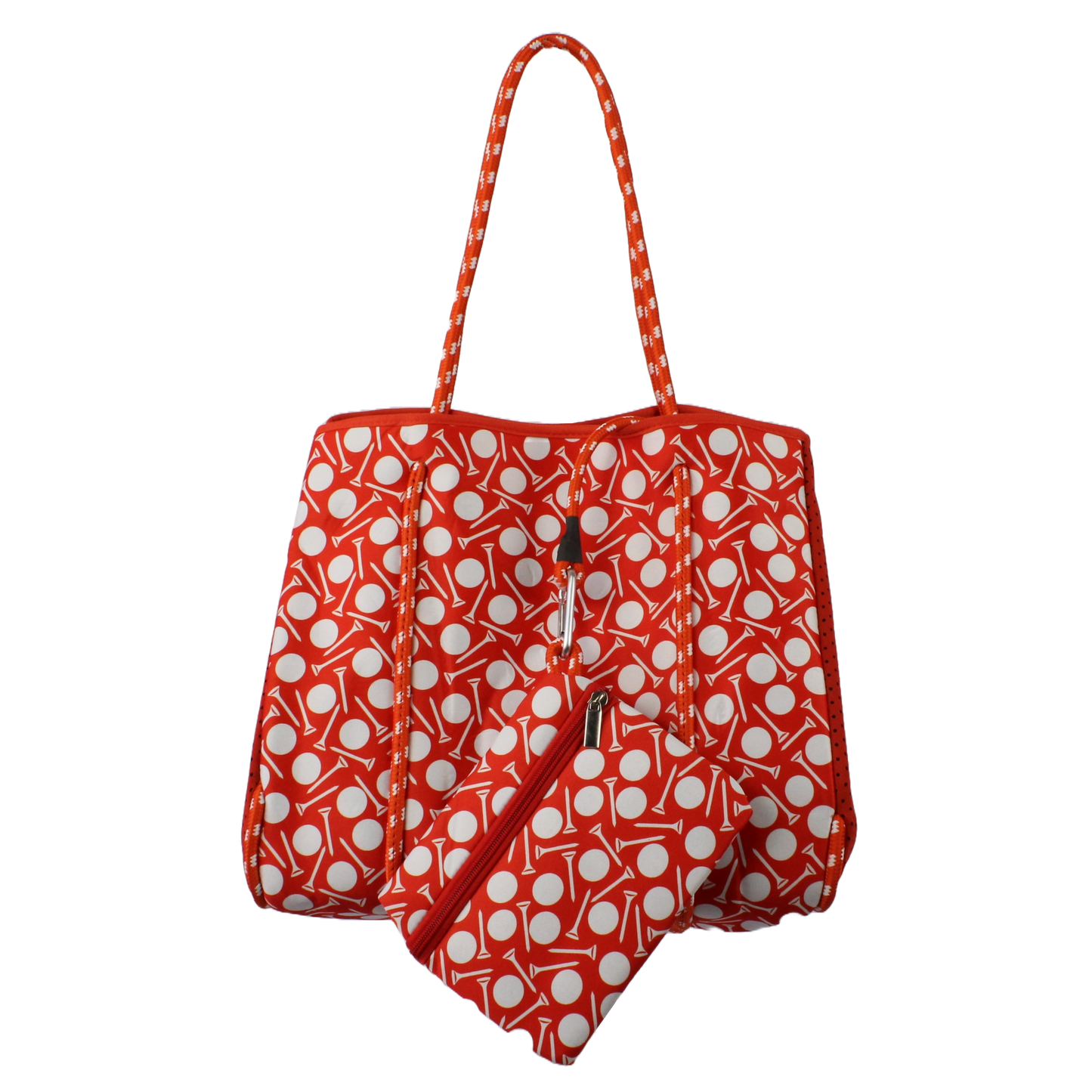 Fashion Tote Bag - Tee Time (Red)