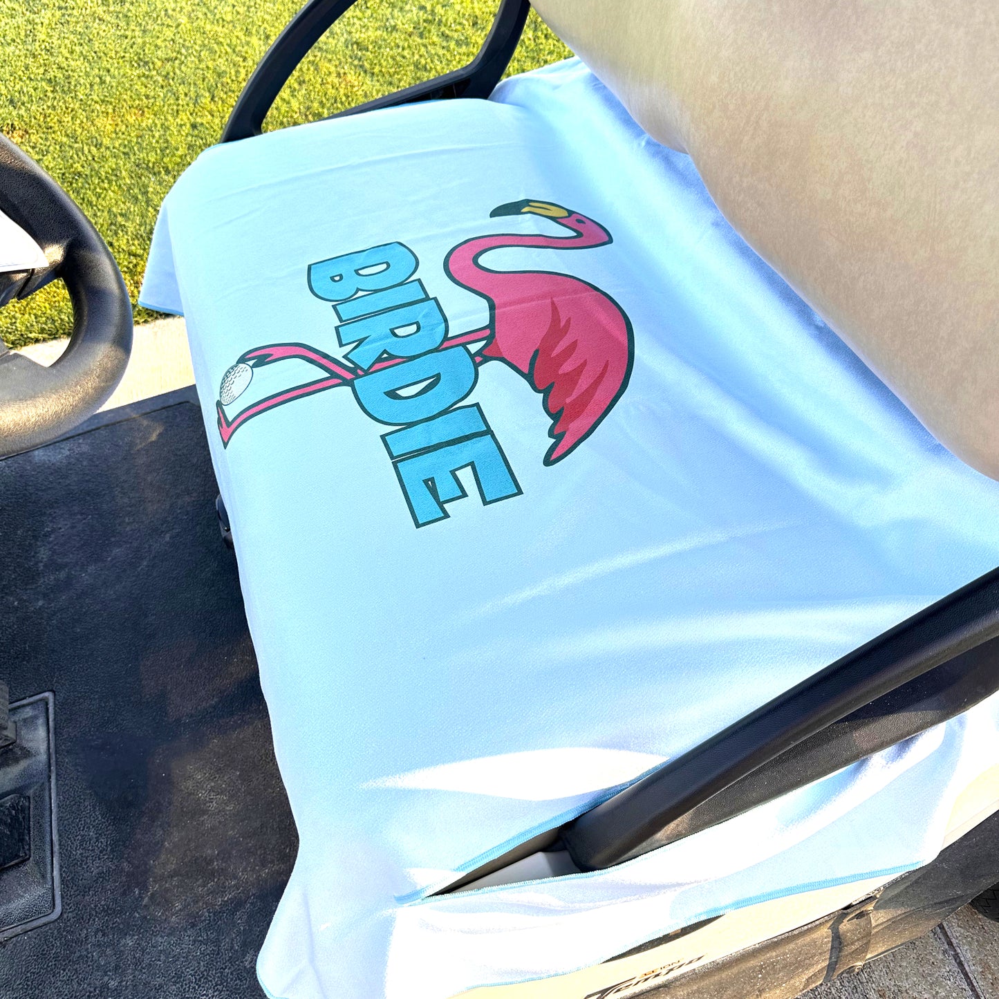 **AVAILABLE 10/1 ** Golf Cart Seat Cover - Turtle Pace Birdie