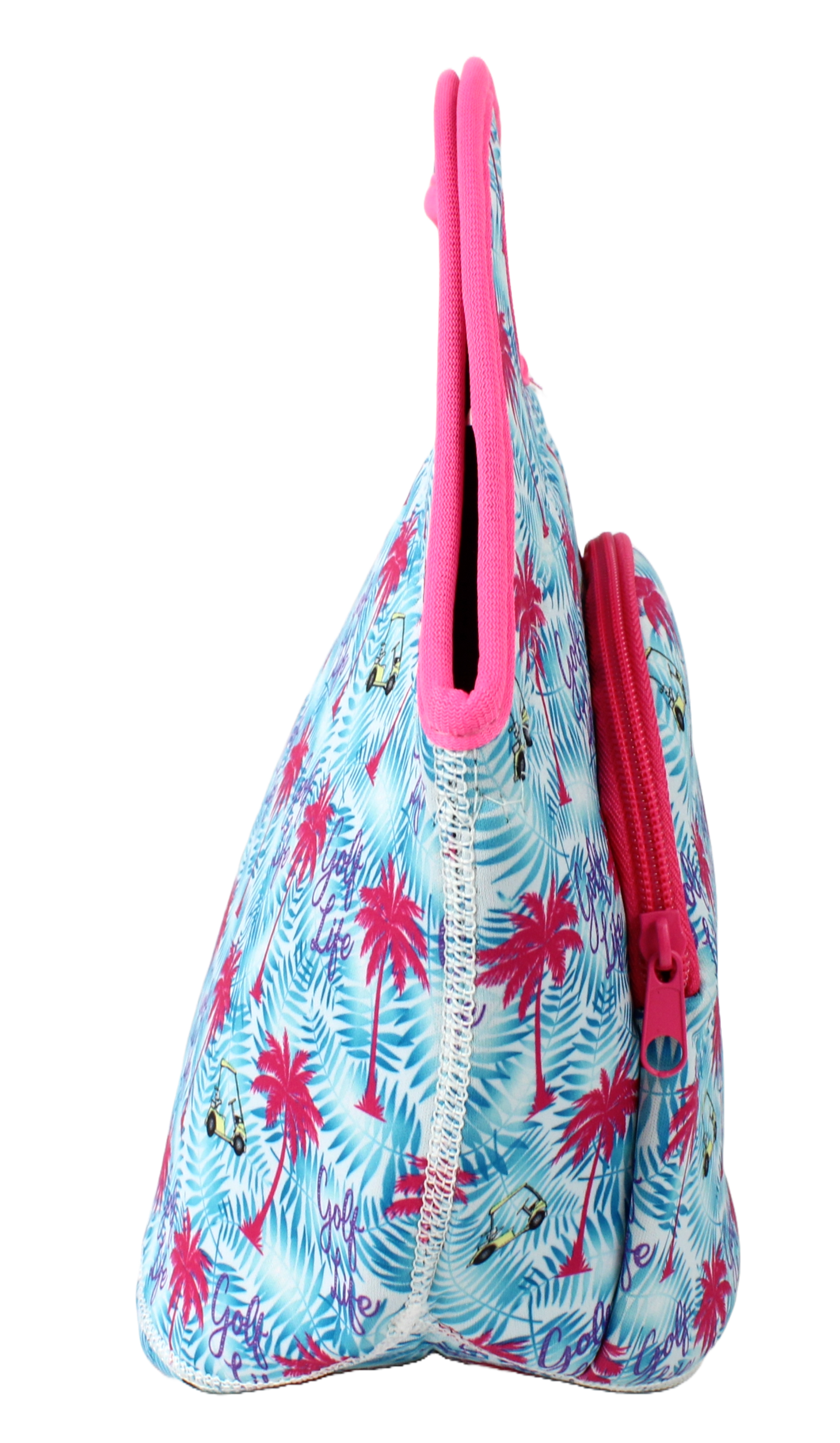 Neoprene Lunch Bag with Pocket - Golf Life