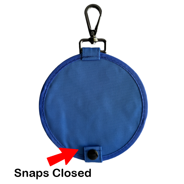 Personalized Ball Marker Storage Holder - Royal Blue