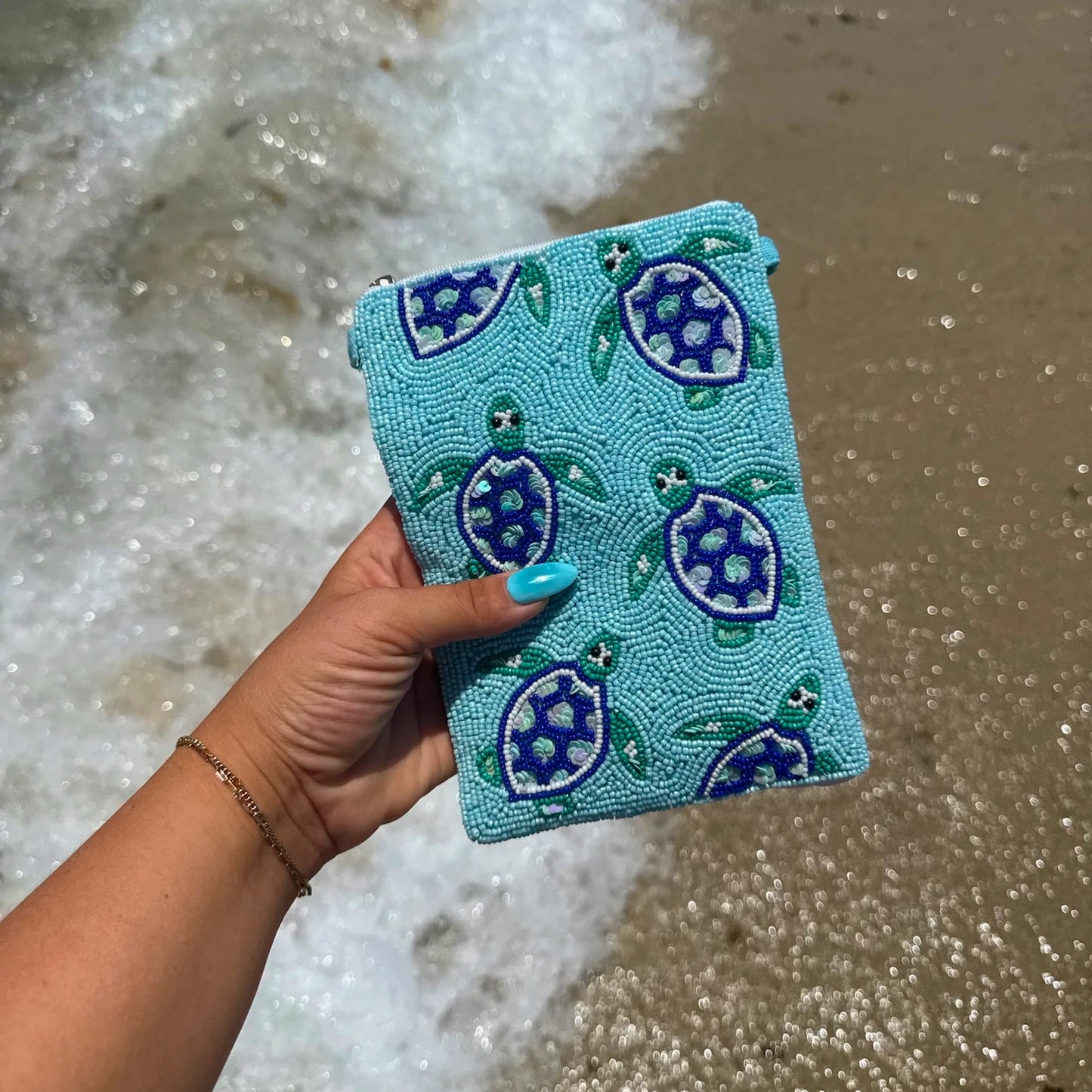 Sea Turtles - Beaddie Phone Bag