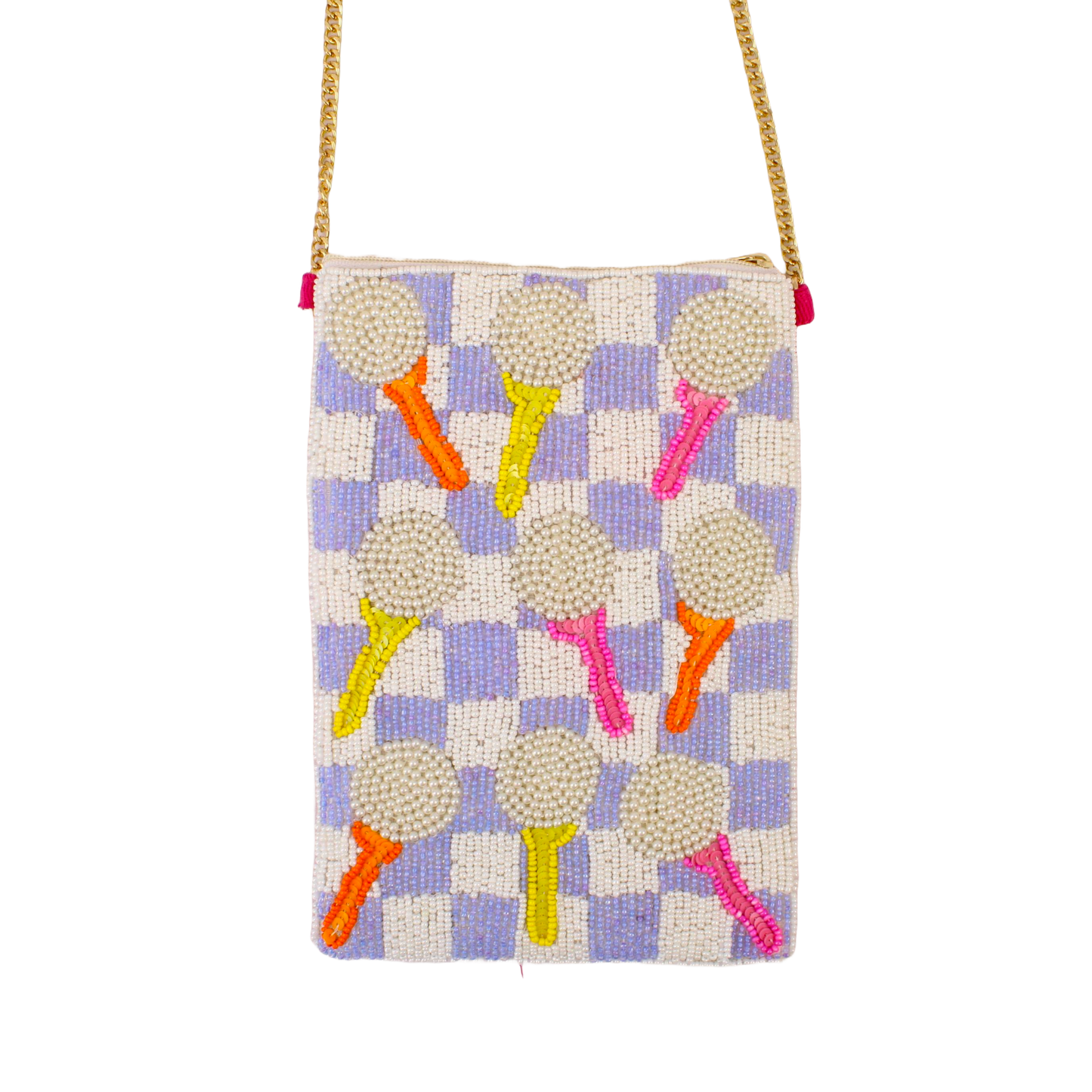 Putts and Pearls - Beaddie Phone Bag