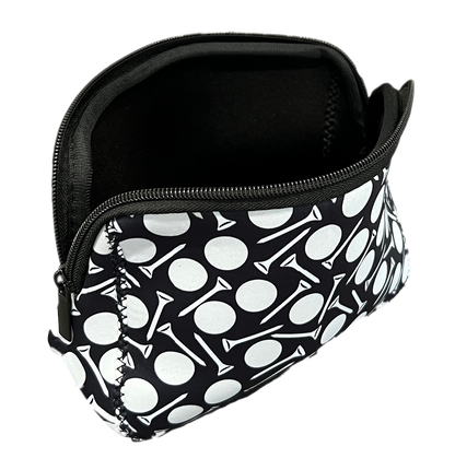 Neoprene Cosmetic Pouch - Ball & Tee