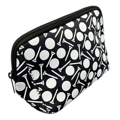 Neoprene Cosmetic Pouch - Ball & Tee