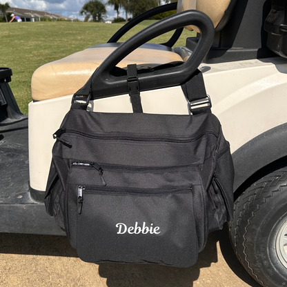 Cart Caddy Personalized - Black Midnight Drive