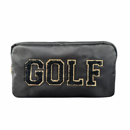 Golf (Black with Black/Gold Letters)