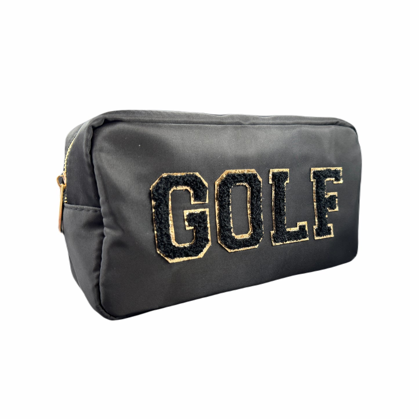 Golf (Black with Black/Gold Letters)