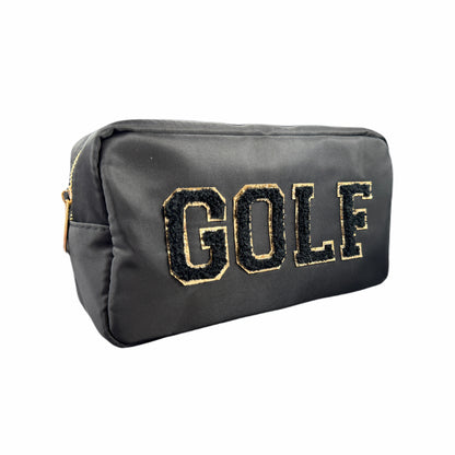 Golf (Black with Black/Gold Letters)