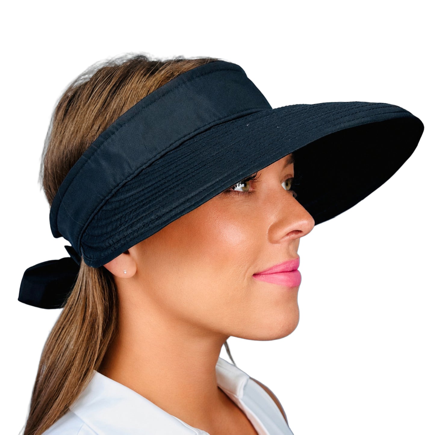 Ladies Visor - Black