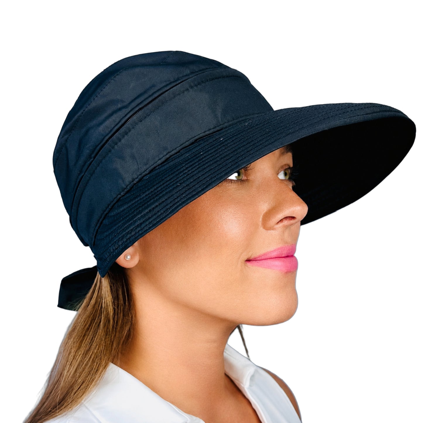 Ladies Visor - Black
