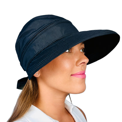Ladies Visor - Black
