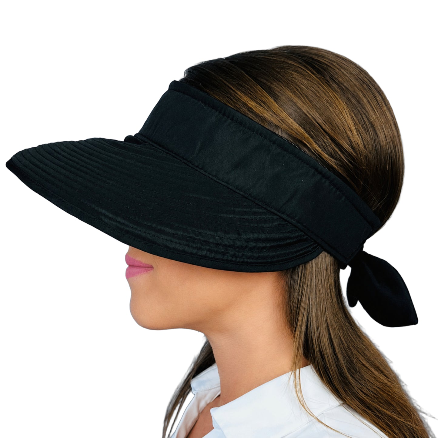 Ladies Visor - Black
