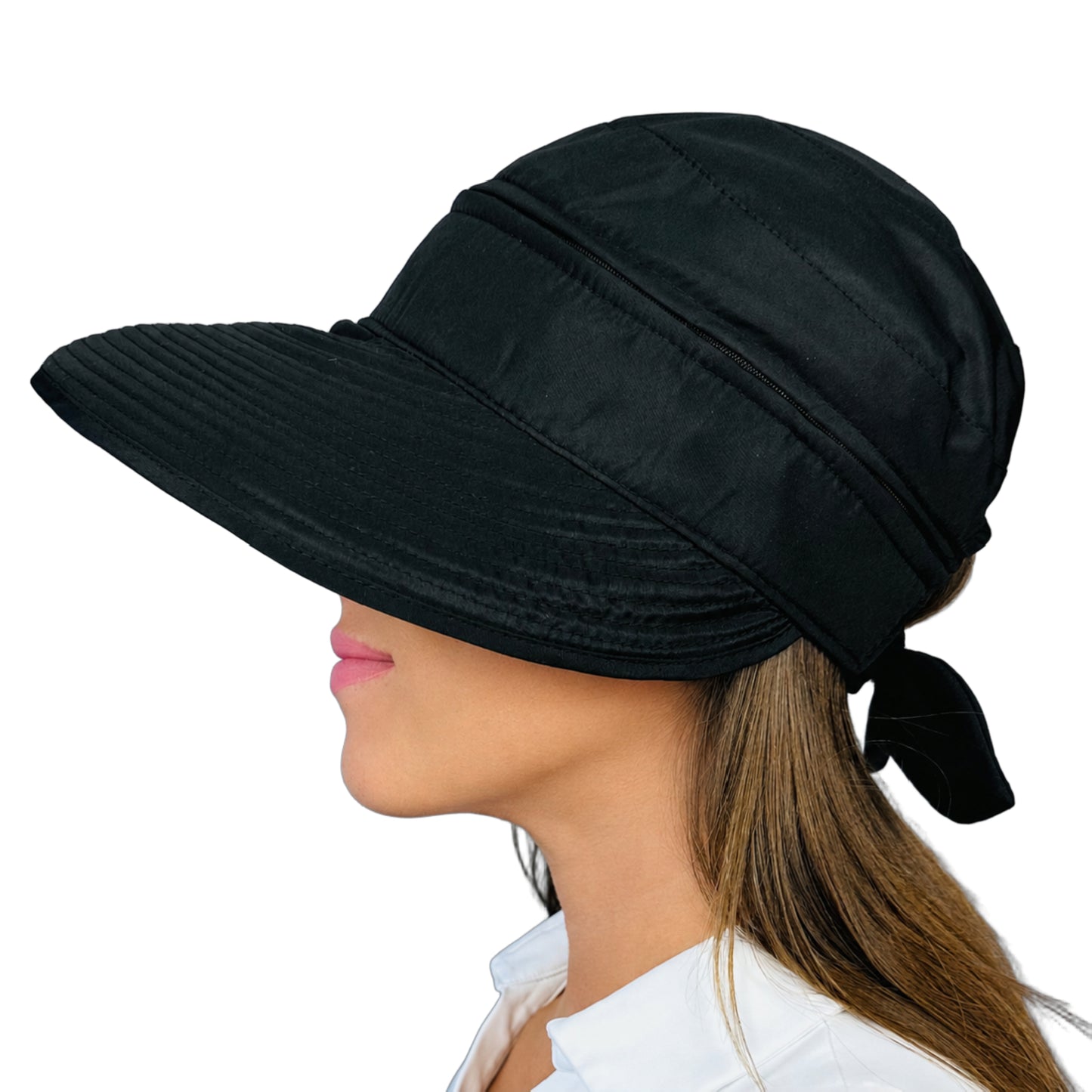 Ladies Visor - Black