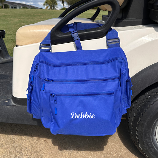 Cart Caddy Personalized - Royal Majesty Blue