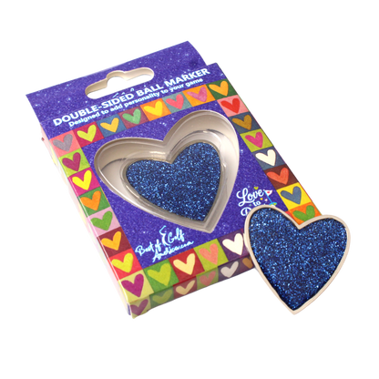 Blue Birdie Putt - Love to Putt Ball Marker