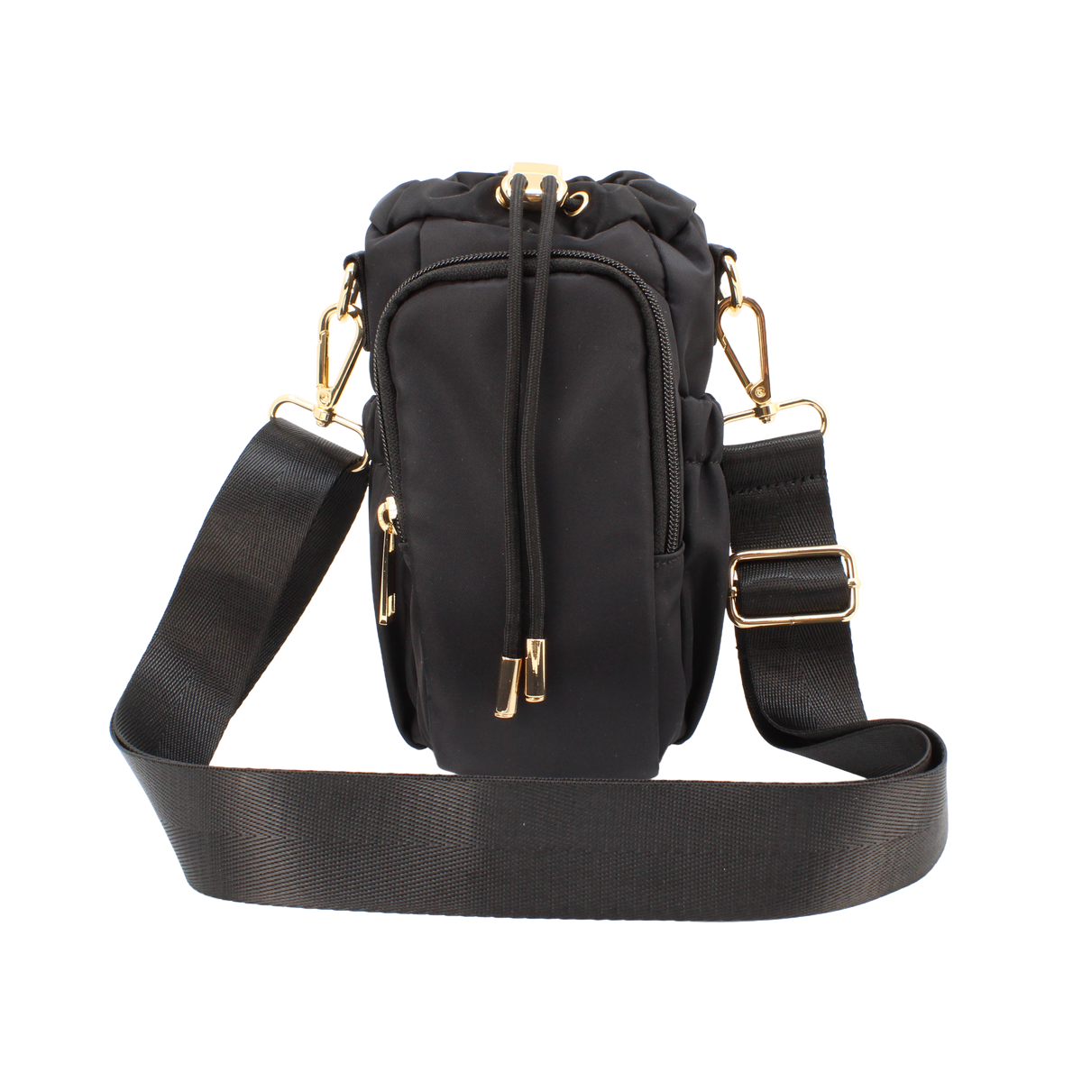 Crossbody Bottle Bag - Black