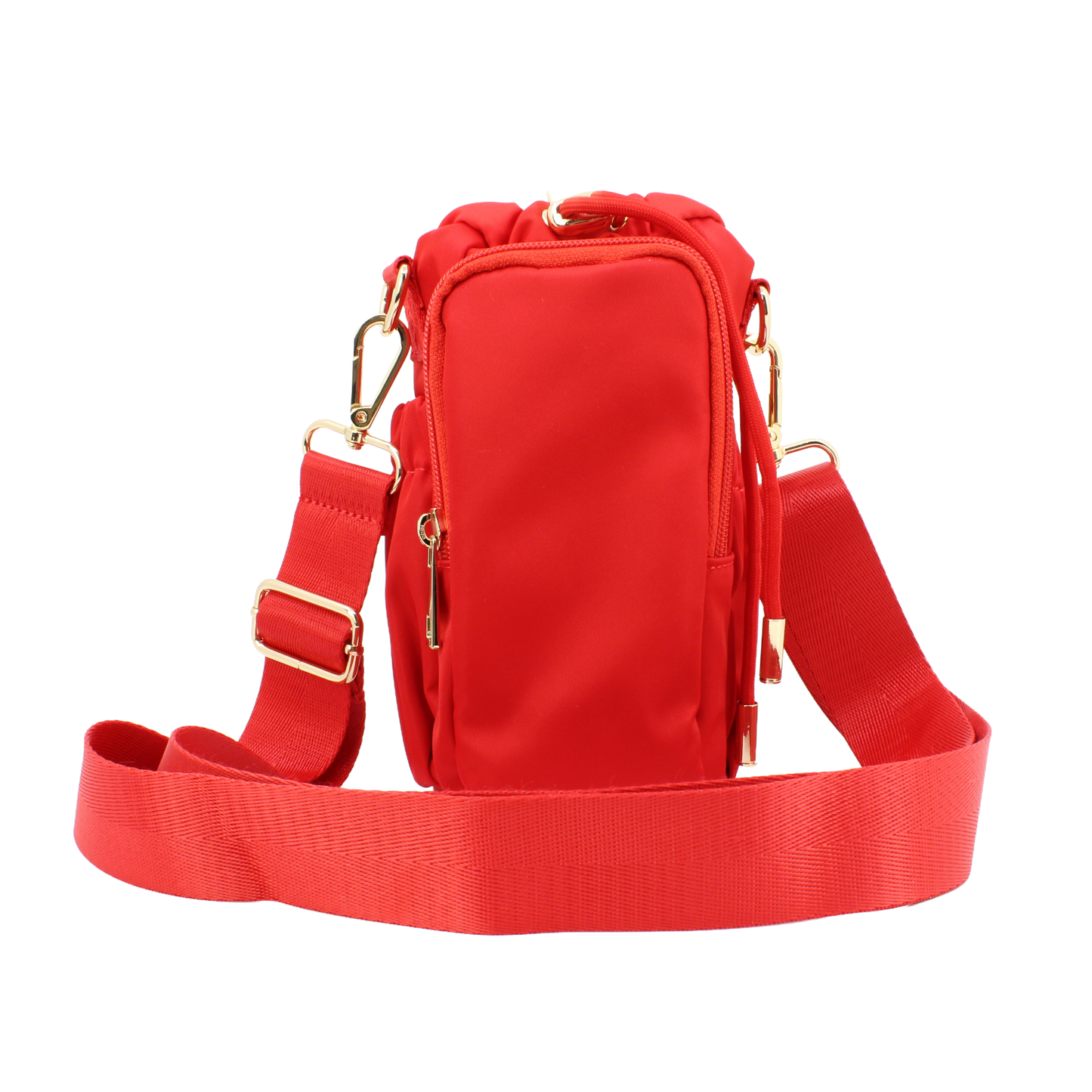 Crossbody Bottle Bag - Club Red