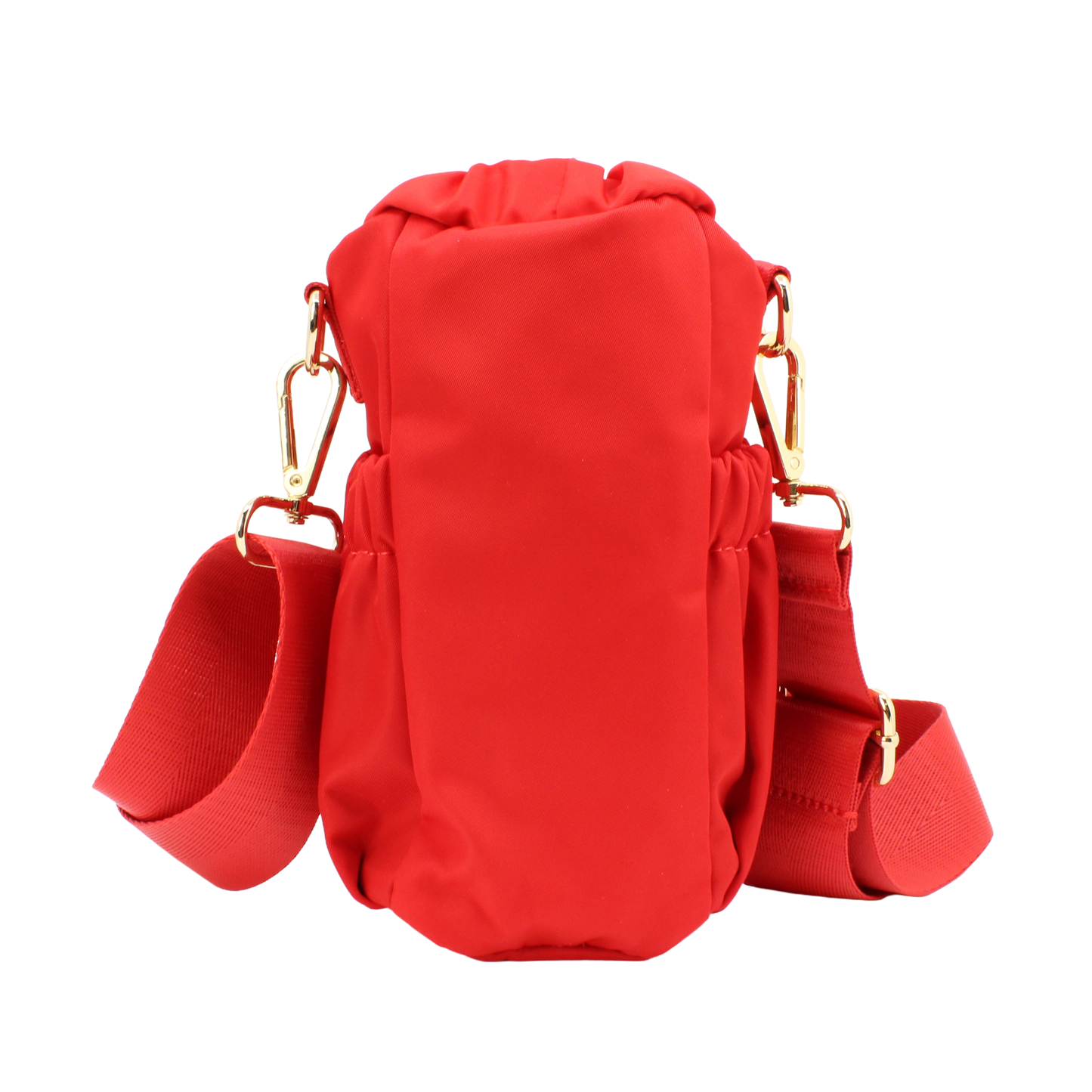 Crossbody Bottle Bag - Club Red