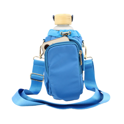 Crossbody Bottle Bag - Estate Blue