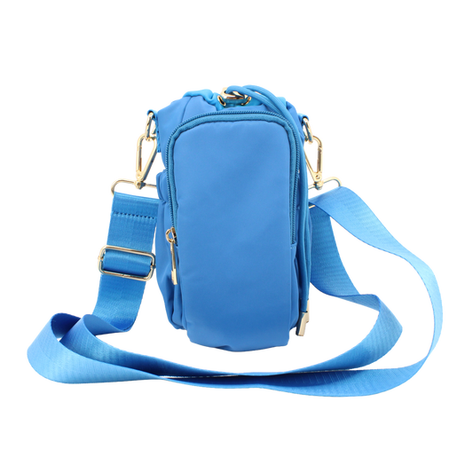 Crossbody Bottle Bag - Estate Blue