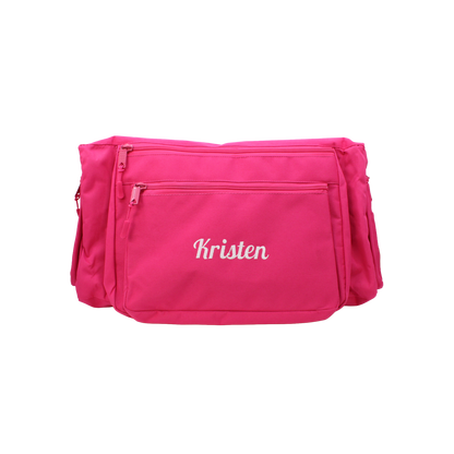 Cart Caddy with Embroidered Name - Pink