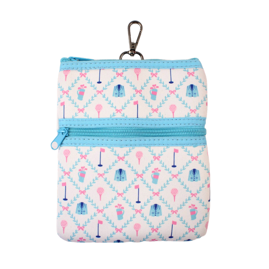 Double Zip Pouch - Clubhouse Classic