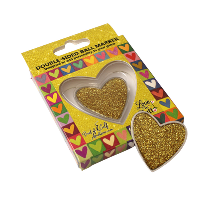 Goldie One Putt - Love to Putt Ball Marker