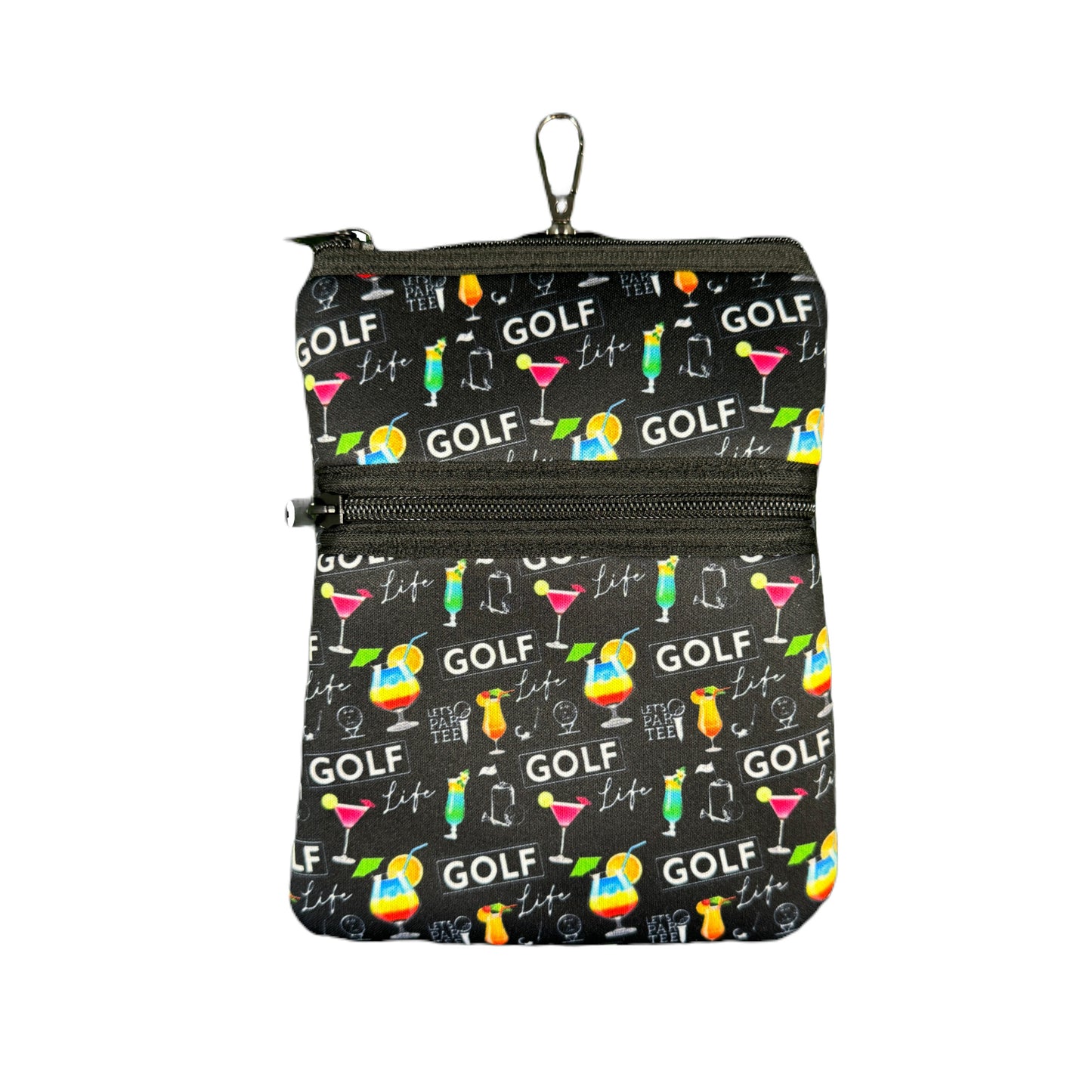 Double Zip Pouch - Golfaholic