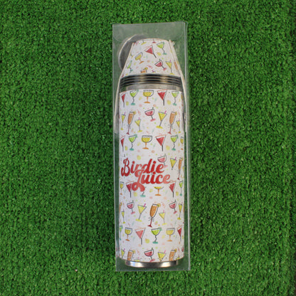 FORE Shot Flask with Shot Glasses - Let's Party