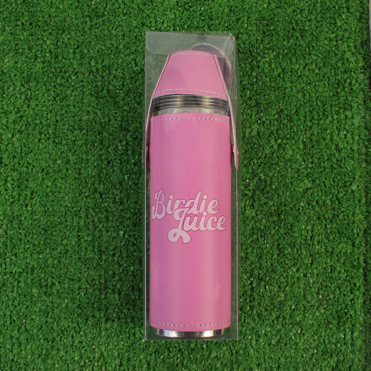 FORE Shot Flask with Shot Glasses - Pink