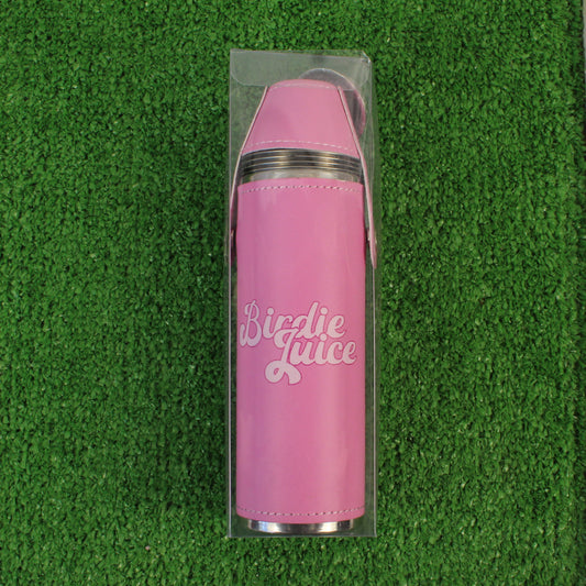 FORE Shot Flask with Shot Glasses - Pink