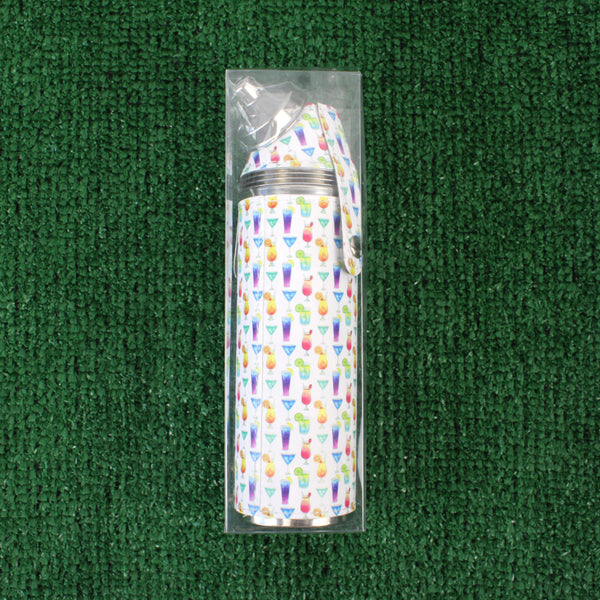 FORE Shot Flask with Shot Glasses - 19th Hole