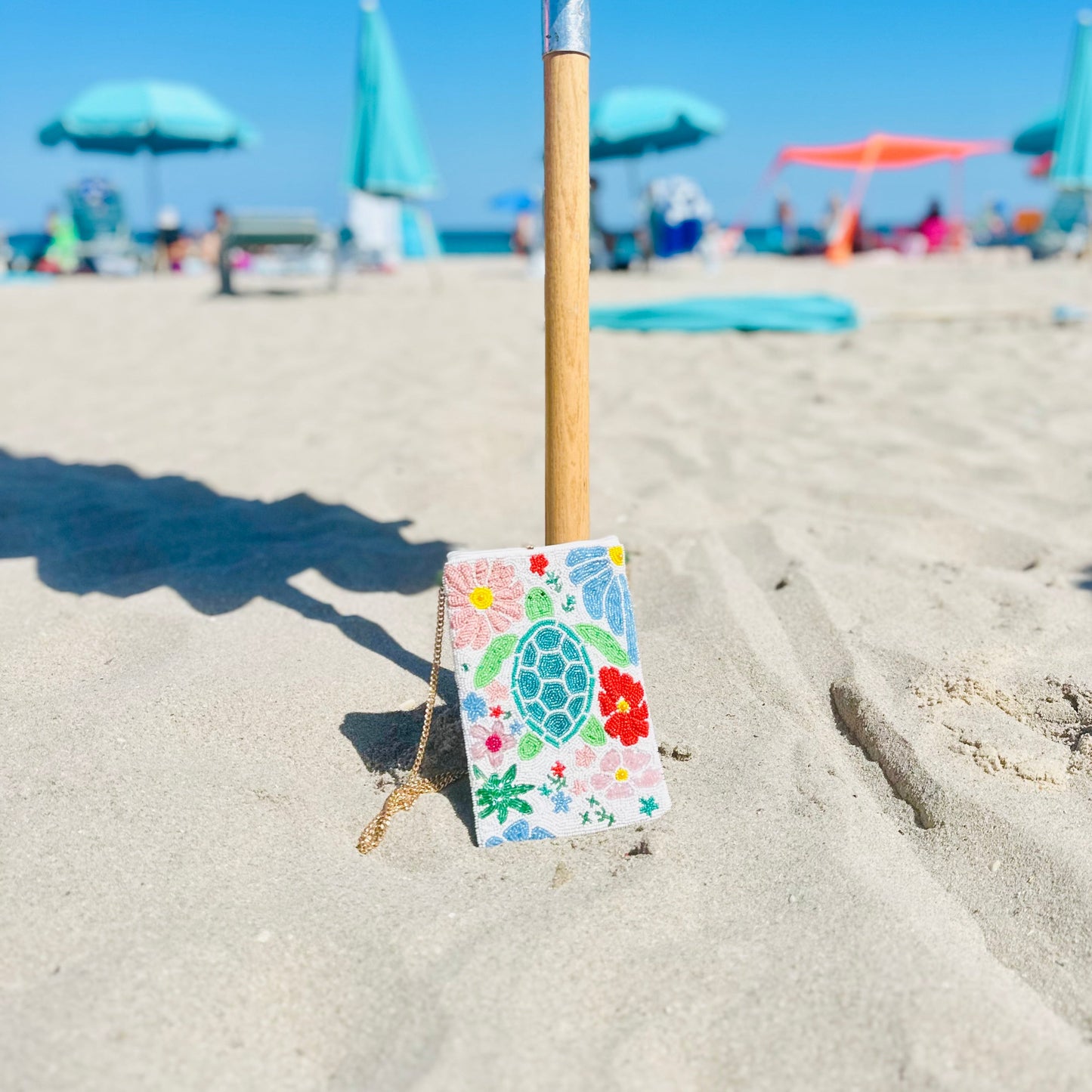 Sea Turtle - Beaddie Phone Bag
