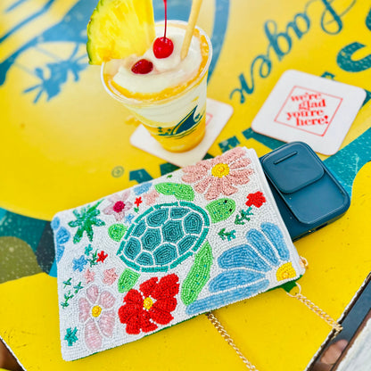 Sea Turtle - Beaddie Phone Bag