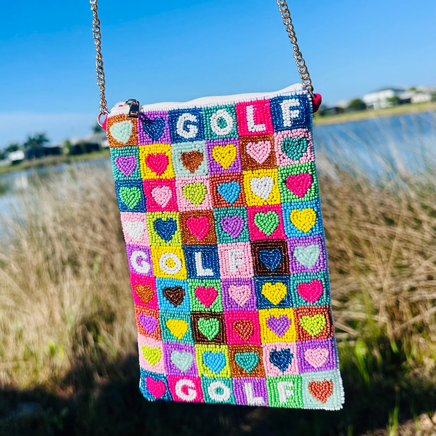 On Par - Beaddie Phone Bag