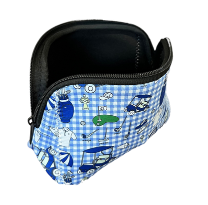 Neoprene Cosmetic Pouch - Ladies Day Out (Blue)