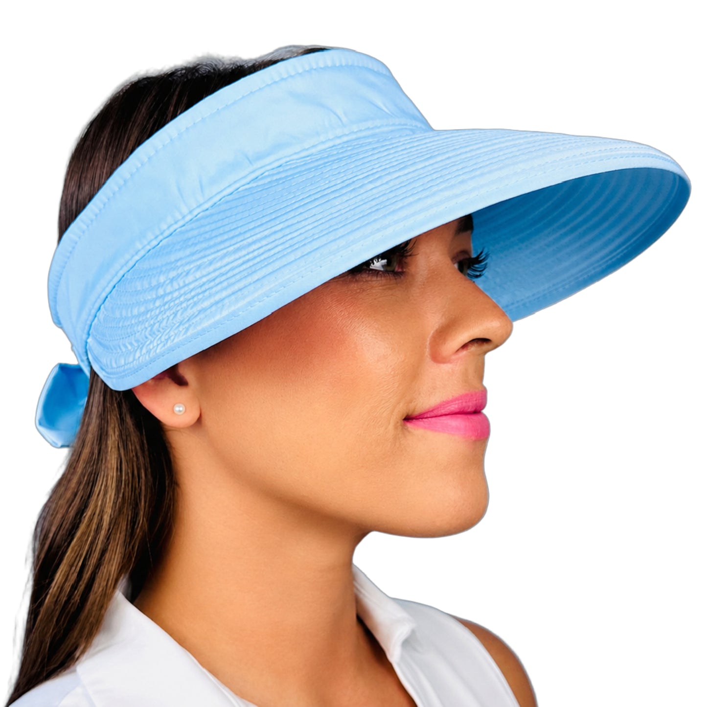 Ladies Visor - Light Blue